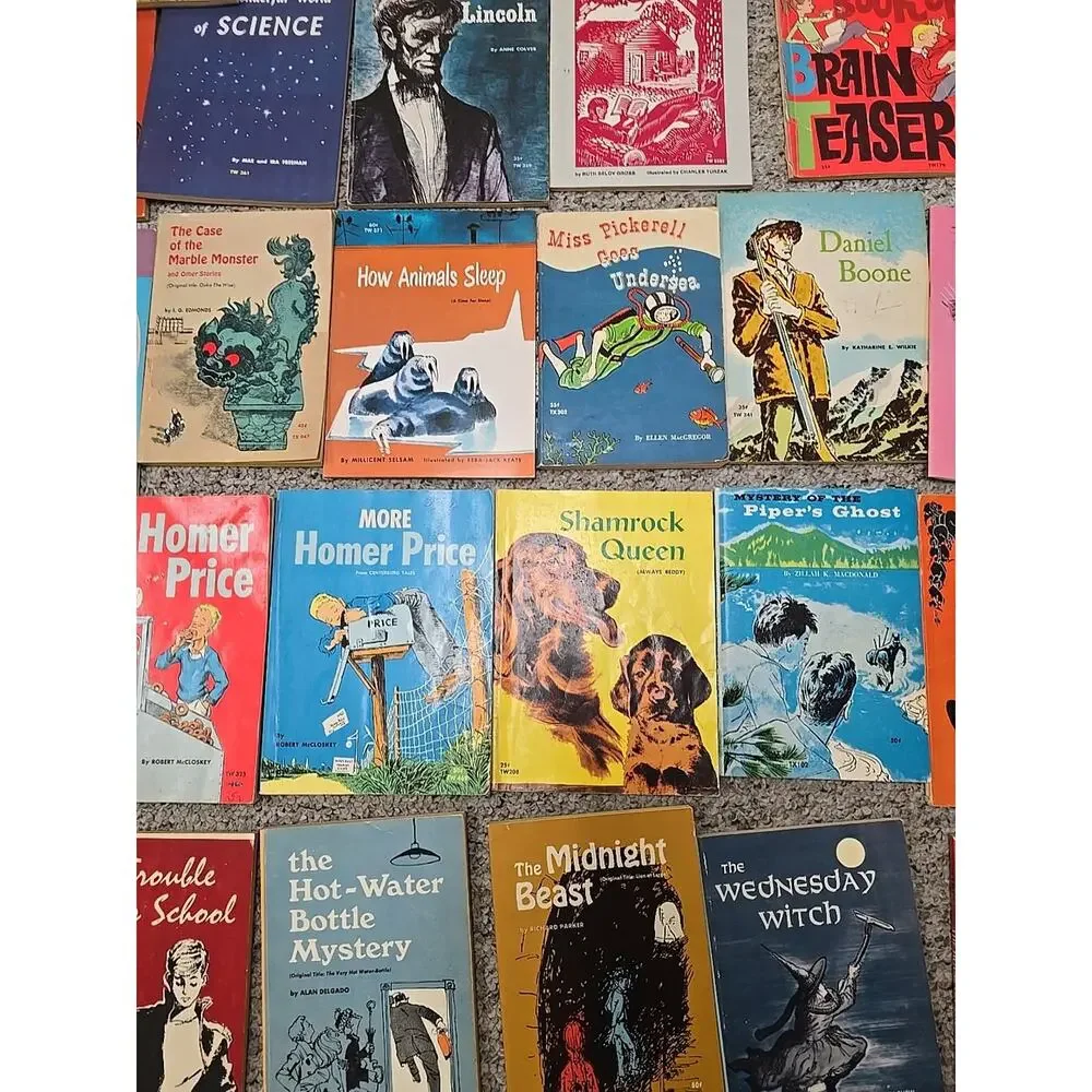 Vtg‎ SBS TX Scholastic & Others PB Books 1960s-90s VTG Variety Of Titles Rare